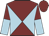 Claret And Blues silk